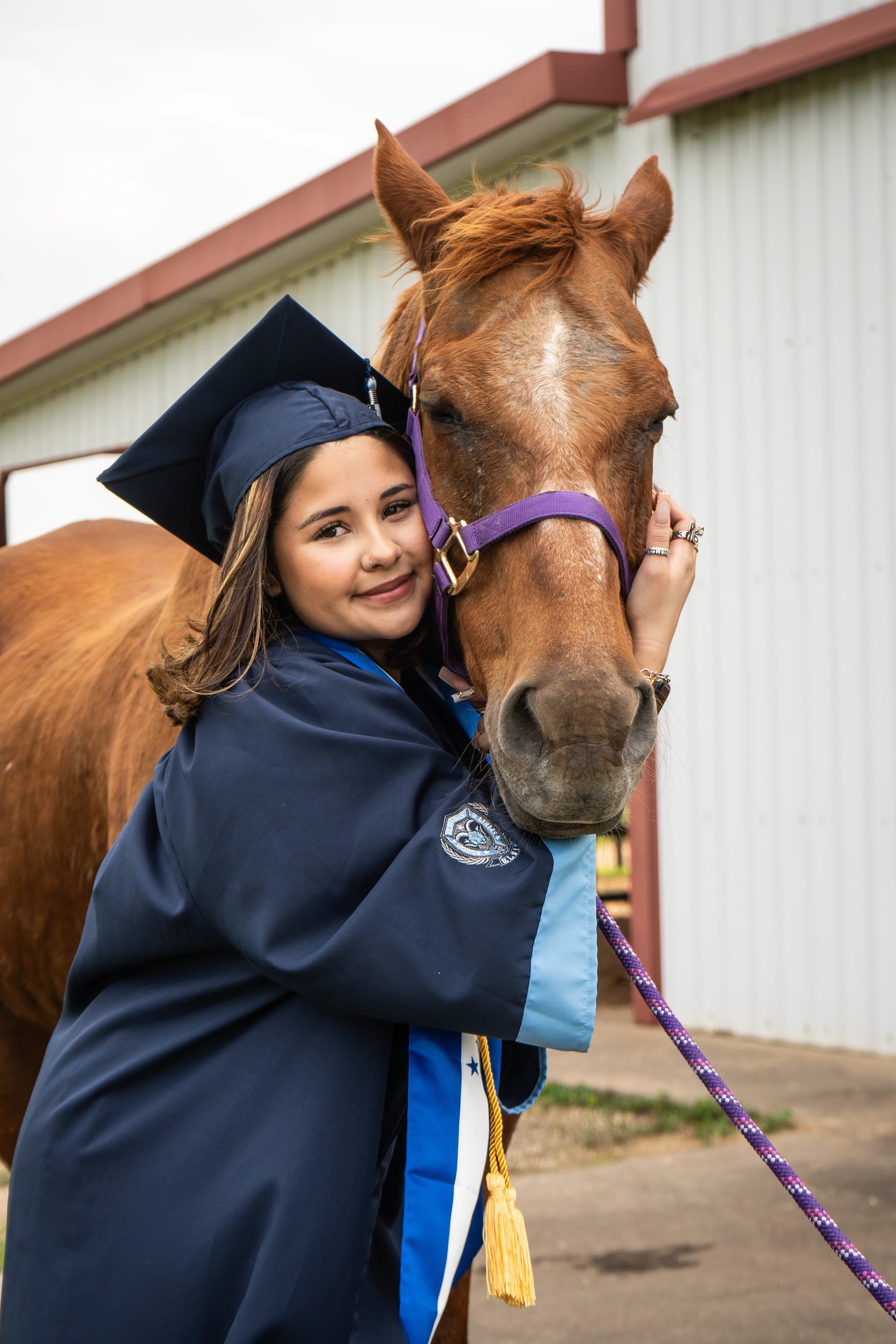 Graduation session with a Cap & Gown